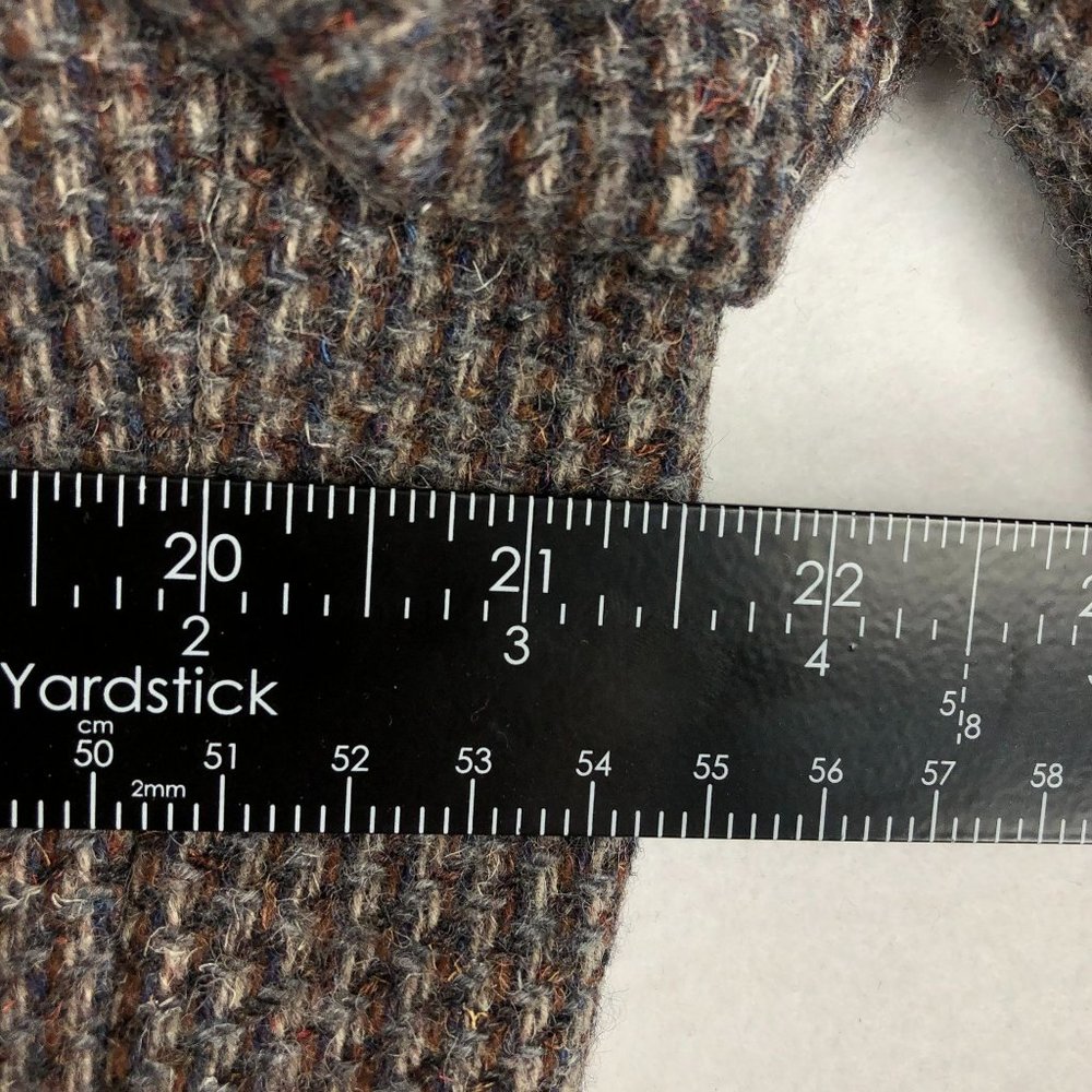 Pendleton VTG Men's Size 42T Brown Grey Virgin Wool Two-Button Blazer Jacket - Picture 5 of 11